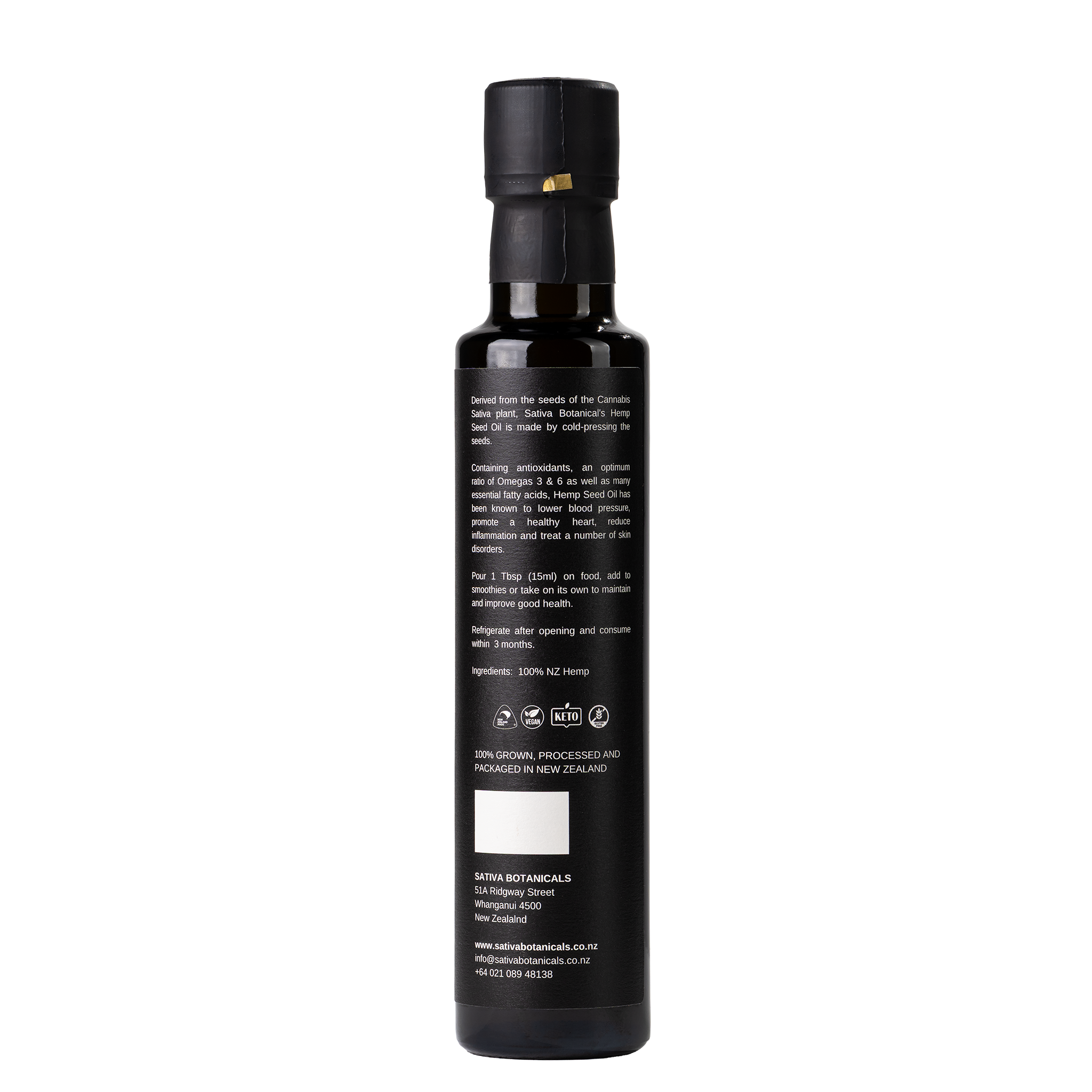 Hemp SEED OIL 250ml