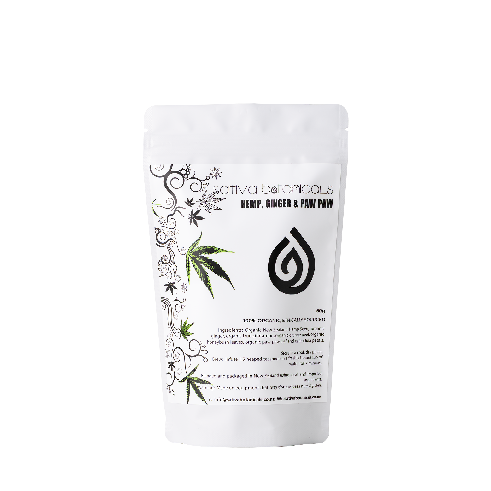 HEMP, GINGER & PAW PAW