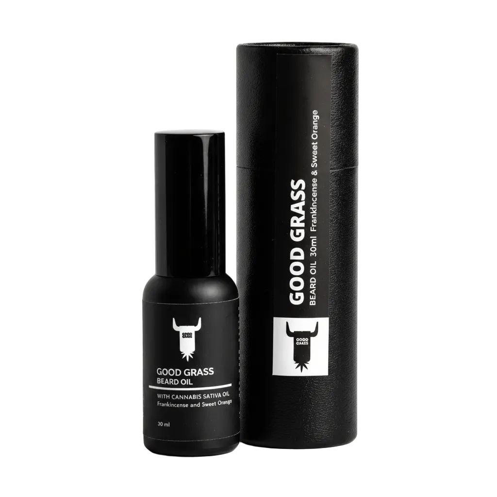 GOOD GRASS BEARD OIL - Frankincense & Sweet Orange image 0