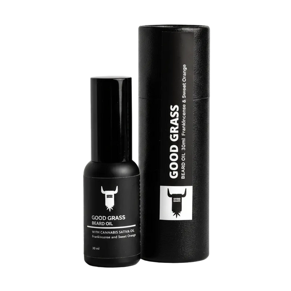 GOOD GRASS BEARD OIL - Frankincense & Sweet Orange image 0