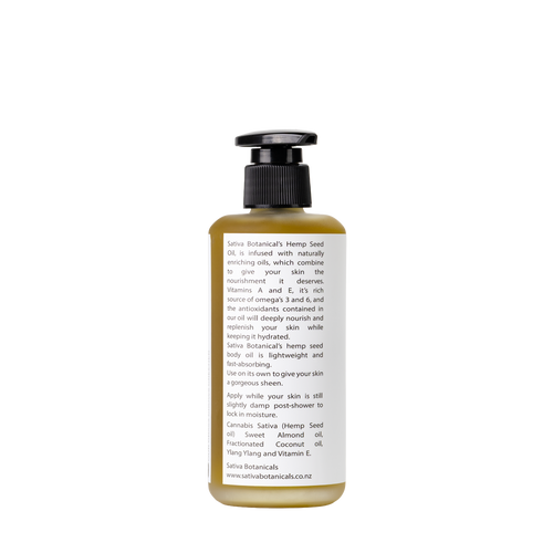 HEMP BODY OIL