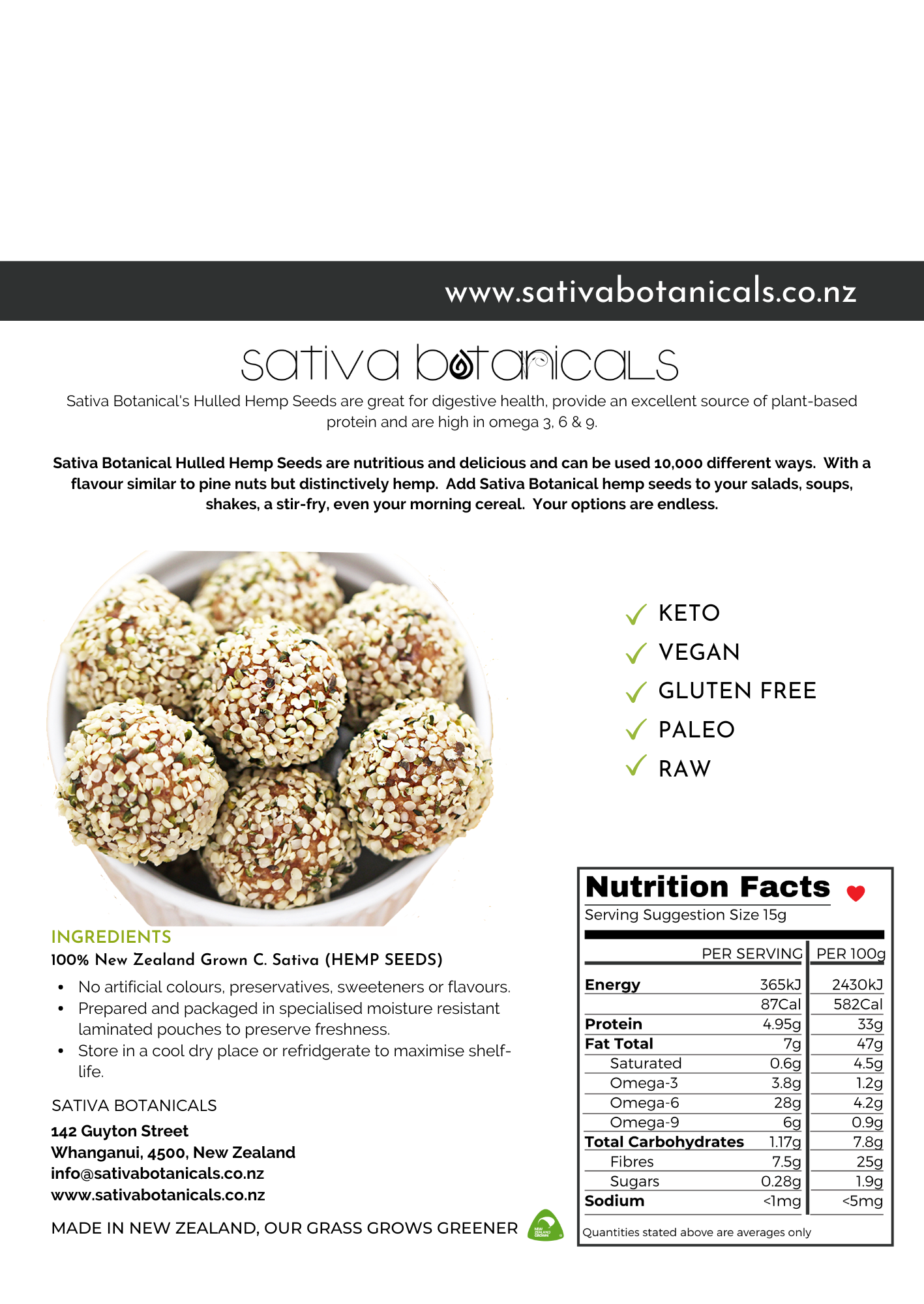 HEMP HEARTS image 1
